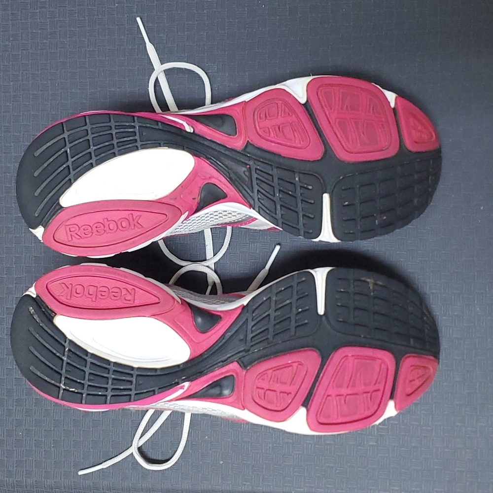 **SOLD**Reebok Running Shoes DMX Ride Pink Grey White Size 9 (EUC) - Picture 4 of 10